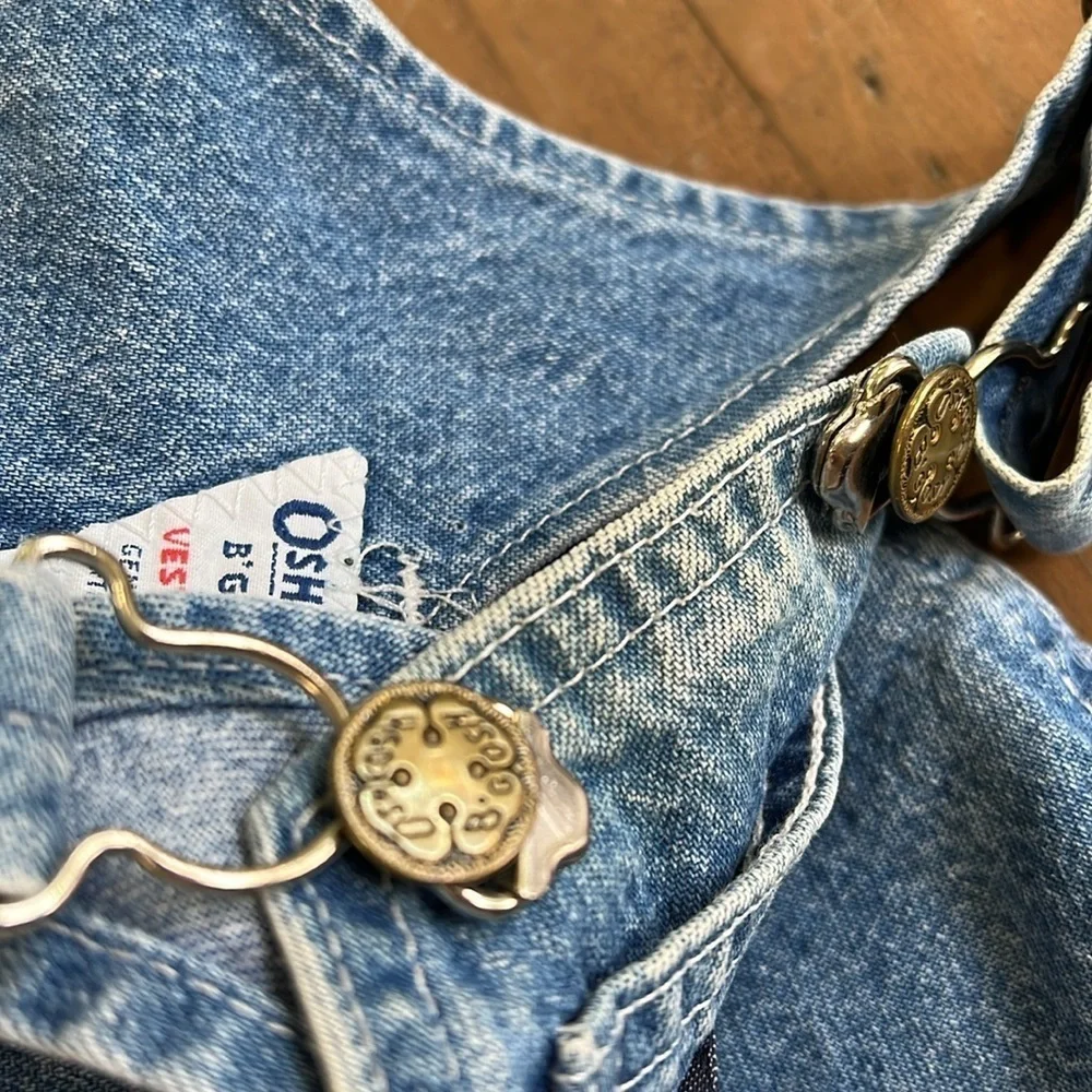 Oshkosh vintage denim overalls
